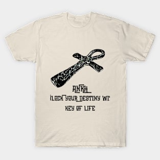 The Ankh Cross Key of Life Ancient Egyptian Symbol T-Shirt